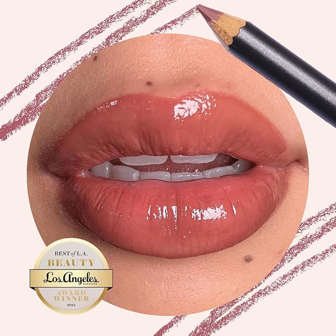 nude envie - Lip Liner - Smooth, Precise & Easy Application - Pigmented, Long-Lasting Lip Pencil - Add Definition - Prevents Feathering - Sharpenable - Vegan, Paraben-Free & Cruelty-Free - Elegant