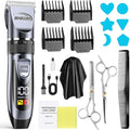 Men's Hair Clippers & Beard Trimmer Grooming Kit，All-in-one Professional Hair Cutting kit,Cordless Rechargeable Hair Clipper for Men with LED Display for Men's Barbers Hair Trimmer and Body Care