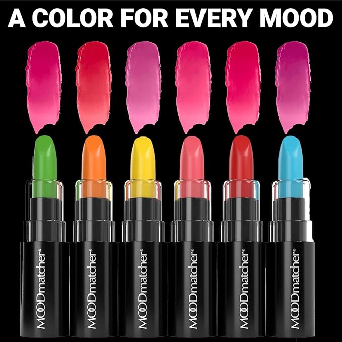 MOODmatcher LIVAURA original Color Changing Lipstick – 12 Hours Long-Lasting, Moisturizing, Smudge-Proof, Easy to Apply Creamy Lipstick, Glamorous Personalized Color, Premium Quality – Made in USA