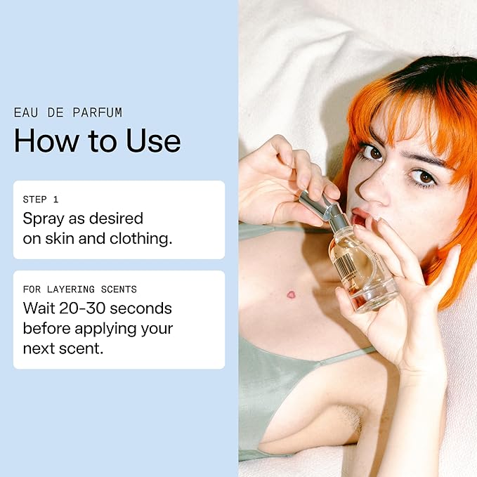 DedCool Eau de Parfum (Sunlit Blooms- 1.7 fl oz) with Notes of Orange Blossom, White Floral, Salty Vanilla, Perfume for Men & Women, Long Lasting, Luxury Fragrance, Non-Toxic, Vegan, Fragrance For All