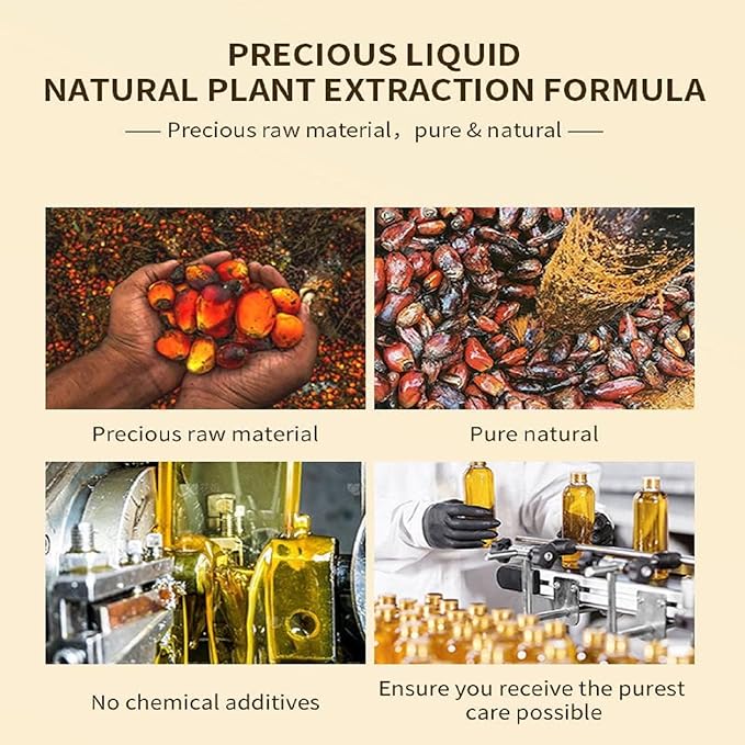 Cold-Pressed Batana Oil (60ml) - Hair Growth Serum, Scalp Treatment & Nourishing Oil for Dry, Damaged Hair - Natural, Organic, Chemical-Free (Coconut)