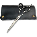 Saki Kotaro Lefty Hair Cutting Shears for Professional Hairdressers and Barbers - Made from Premium Japanese 440C Steel (Steel, Left 6" Cutting Shears)