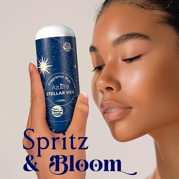 Body Spray for Wowen, Hair & Body Fragrance Mist, Long Lasting Fragrance Spray, 4 fl.oz Stellar Veil