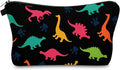 Cute Travel Makeup Bag Cosmetic Bag Small Pouch Gift for Women (Dinosaur)