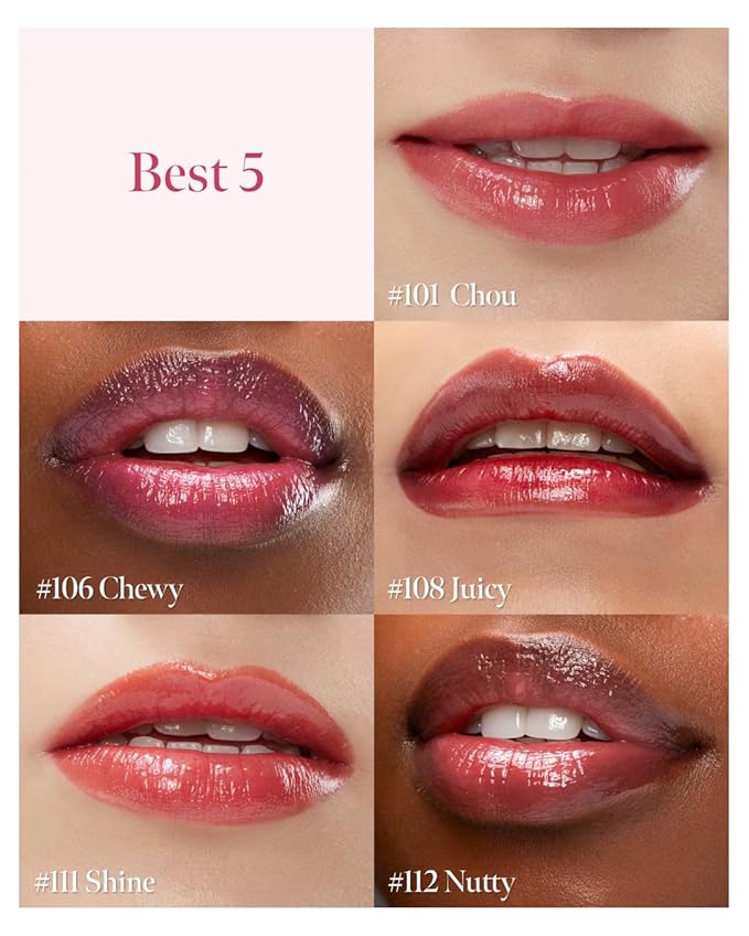 CORLAHAZE Glow Lock Jelly Tint 115 Wish 4g, Hydrating Jelly Glow Lip Stain, Glass-Like Shine Lip Gloss, Long-Lasting Color, Moisturizing Lip Enhancer, Collectible Lock-Shaped Design, Korean Makeup