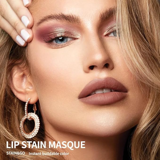 Lip Stain Peel Off Masque - Peel Off Lip Stain Tattoo, Peel-Off Lip Tint，Long Lasting Waterproof Transfer-proof Lip Mask Lip Stains Peel Off Lip Gloss,Stay Lip Makeup D01#