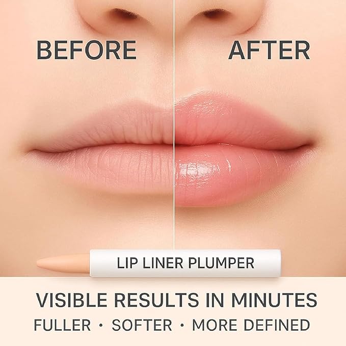 Invisible Extreme Plumping Lip Liner, Invisible Lip Liner, Suitable for All Skin Tones