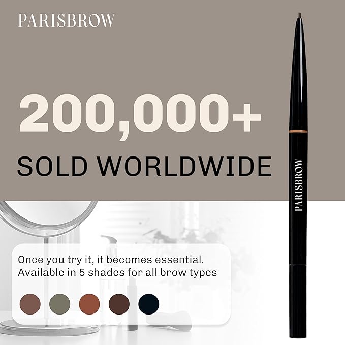 PARISBROW Slim Brow Pencil 04/Dark Brown Eyebrow