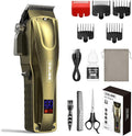 Hair Clippers for Men Professional Cordless & Corded - Barber Clippers Rechargeable for Hair Cutting, Beard and Body Grooming Kit for Household
