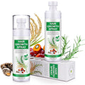 Hair Growth Spray, 2 Pack Natural Hair Growth Oil Spray With Biotin, Batana, Rosemary, and Castor Oil, Caffeine Ginseng Support Scalp Care Treatment, Thinning Hair Regrowth Thickening, Reduce damage