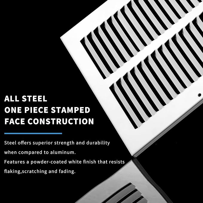 6x6 Vent Cover, Air Return Vent Cover, Flat Vent Cover, Rejillas De Aire - Image 3