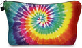 Cute Travel Makeup Bag Cosmetic Bag Small Pouch Gift for Women (Tie Dyed)