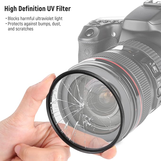 NEEWER 77mm UV/CPL/ND Lens Filter Kit - Image 4