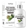 Rice Water Hair Growth Shampoo with Biotin - Ultra-Nourishing Hair Care Set, Promotes Growth, Revitalizes Shine, and Shields from Damage - 10 fl oz