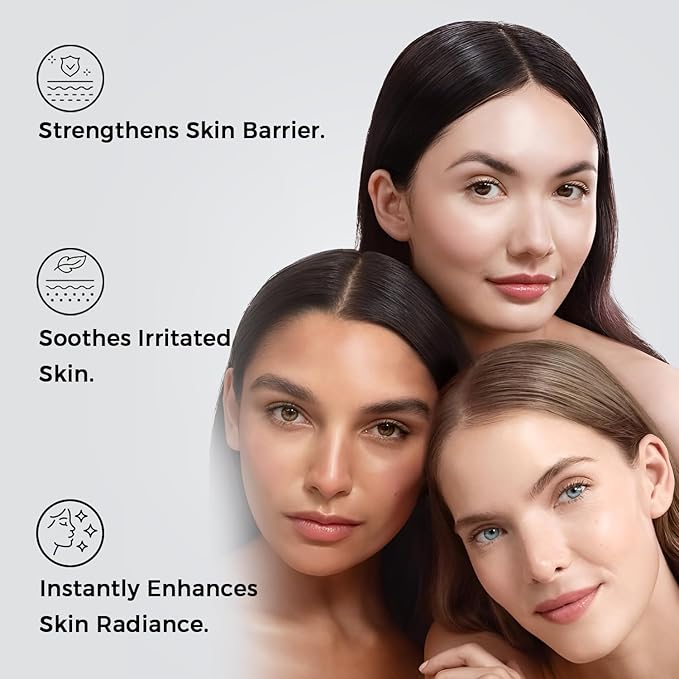 The Pure Skincare Set, Moisturizing Cream, Glow Tonic and Hyaluronic Acid Serum, Hydrating & Brightening Face Care Kit for Anti Aging, Wrinkles, Dark Spots & Radiant Skin