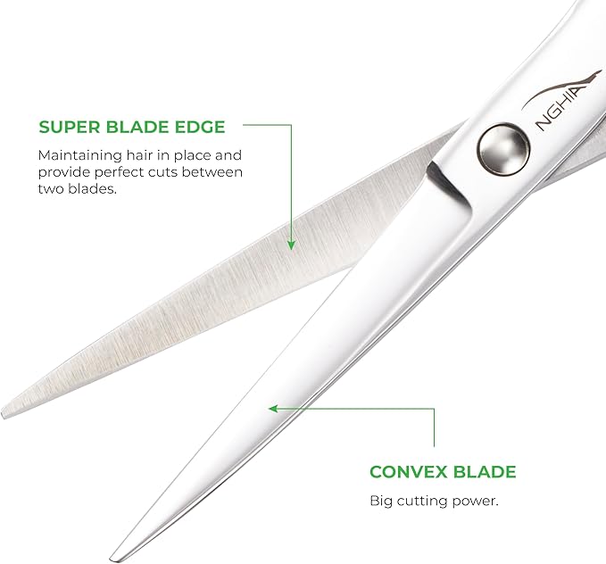 NGHIA Cutting Hair Scissors - KT-707 (Stainless Steel)