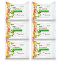 Epielle New Makeup Remover Cleansing Wipes Tissue - Cucumber 30 Count 6 Pack | Gentle for all Skin Types | Daily Facial Cleansing Towelettes | Removes Dirt, Oil, Makeup (Vitamin C)