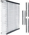 VEVOR 20x25x4 Furnace Air Filter, MERV 11 Pleated HVAC AC Replacement, by VEVOR