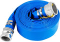 1.5" x 50 Ft Discharge Hose, Heavy Duty PVC Lay Flat Water Backwash Hose by Unknown