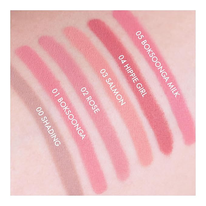 Amuse Seoul Lip Smudger (02 ROSE) | nude rose | lip liner, matte, creamy, soft, velvety, cruelty-free, lipcare, long-lasting, multiuse, vegan