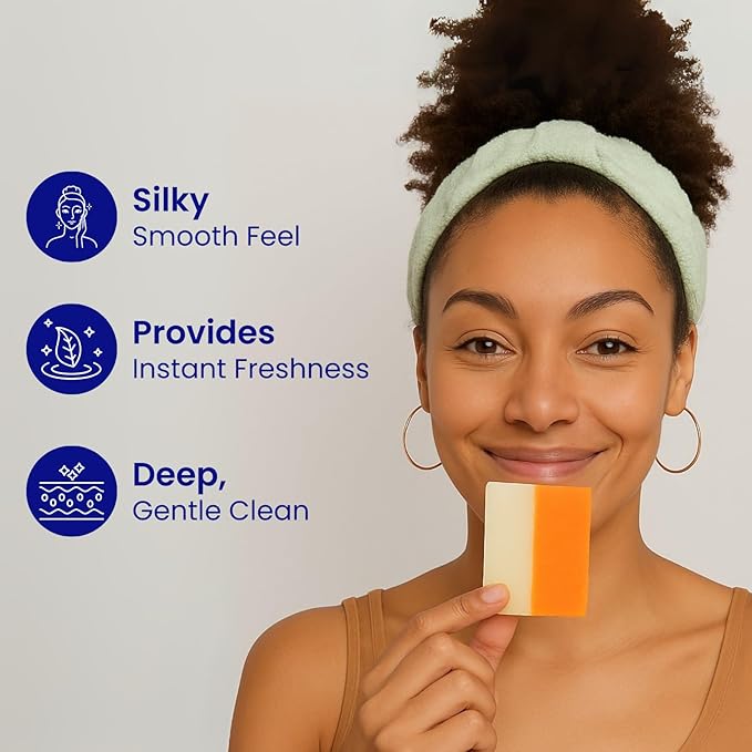 Relumins Glutathione Soap Bars - Holidays Deep Cleansing & Hydrating Soap for Smooth, Refreshed Skin - Gentle Exfoliating Formula for Face & Body - 5 x 150g Bars
