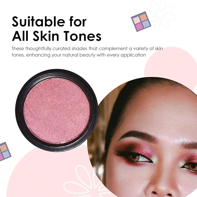 Vera Moore Eyeshadow, Highly Pigmented Eyeshades and Textures, Provide Bold and Lasting Looks, Suitable for Any Event, Easily Blendable Eye Makeup in Multiple Shades. (Dusty Rose)