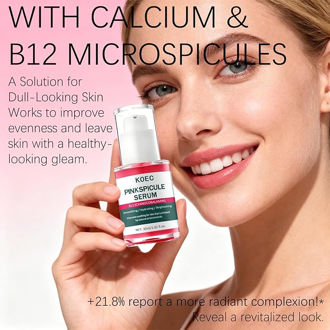 Dual-Action Acne Serum & Pico Tonique Essence Set - Minimizes Pores · Evens Skin Tone, Featuring Calcium Arbutin Ampoules, Niacinamide, Collagen - 1.01 fl oz (2-Bottle Set) (1)