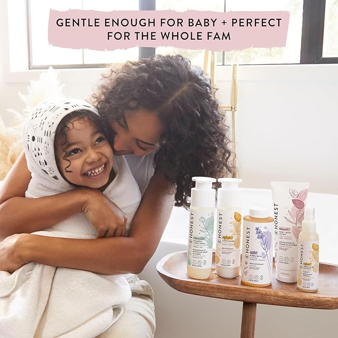 The Honest Company Hydrating Face Body Lotion Fast Absorbing Naturally Derived Hypoallergenic Lavender Calm 8.5 fl oz