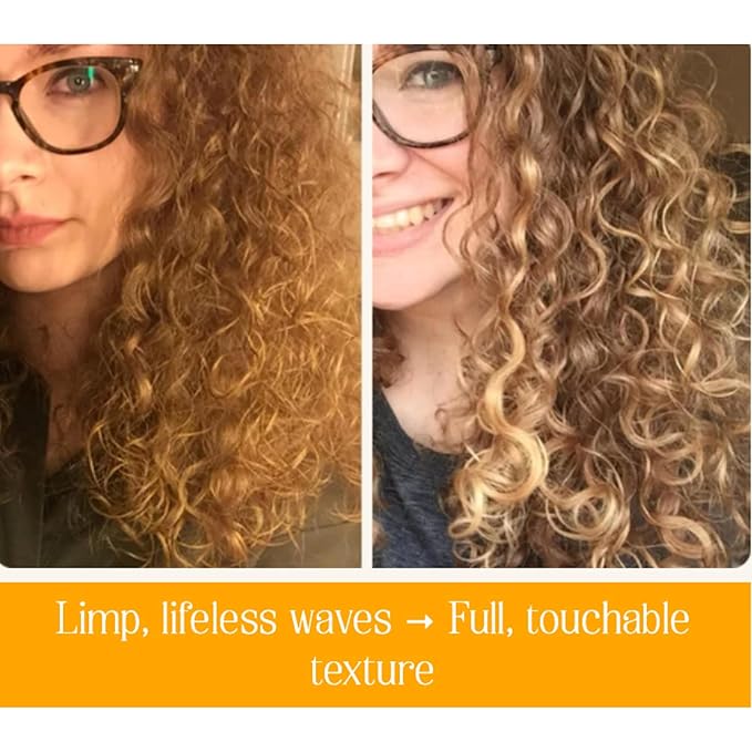 Bounce Better Wave Activator Leave in Conditioner Spray for Curly and Wavy Hair, Anti-Frizz Formula For Split Ends & Breakage