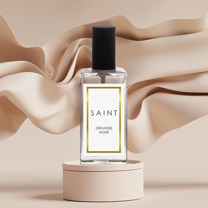 SAINT 100mL Room Spray - Aromatherapy Linen Spray - Relaxing and Calming Mist for Bed, Pillows, and Fabric - Air Fresheners for Home, Bedroom, or Bathroom, Orange Noir