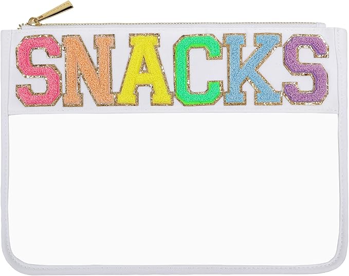 Travel Essentials Makeup Bag for Women Water-resistant Toiletry Organizer Nylon Cosmetic Pouch Preppy Stuff
