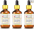 Greenwood Essential Pure Cassia Essential Oil (Cinnamomum Cassia) with Glass Dropper Steam Distilled (Pack of Three) 100ml X 3 (10.1oz)