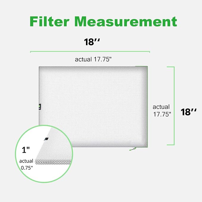REair 18x18x1 Air filter Pro Kit, Washable and Reusable Air Filter 18x18x1 - Image 6