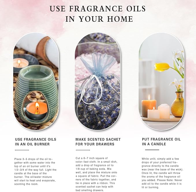 PHATOIL 3.38FL.OZ Green Apple Fragrance Oils for Aromatherapy, Essential Oils for Diffusers for Home, Perfect for Diffuser, Yoga, DIY Candle and Soap Making - 100ml