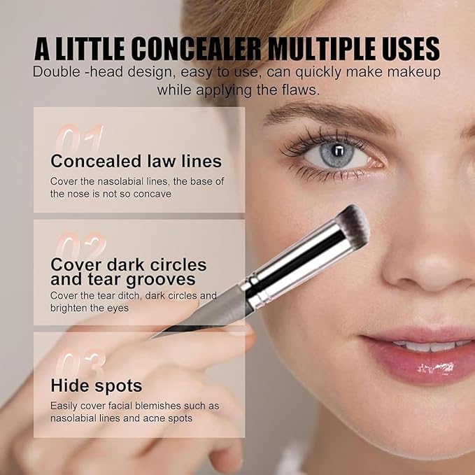 Luminance Under Eye Brightener, Dark Circle Coverage, Moisturizing Waterproof Foundation Concealer