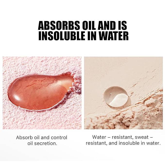Mineral Setting Powder, SPF 35, Sunscreen Silica-Based Loose Powder, Oil Control & Pore Blurring, Universal Translucent Finishing Makeup (Solar Veil)