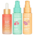 Pacifica Glow Baby Brightening Skincare Set – Vitamin C Booster Serum, Hydrodew Vegan Snail Moisturizer & Dreamlit Illuminating Lotion for Glowing Skin, Hydration & Radiance