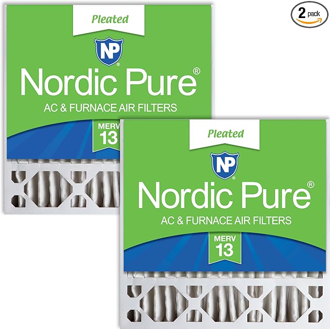 Nordic Pure 20x20x5 Honeywell/Lennox Replacement MERV 13 Air Filters 2 Pack by NordicPure
