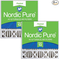 Nordic Pure 20x20x5 Honeywell/Lennox Replacement MERV 13 Air Filters 2 Pack by NordicPure