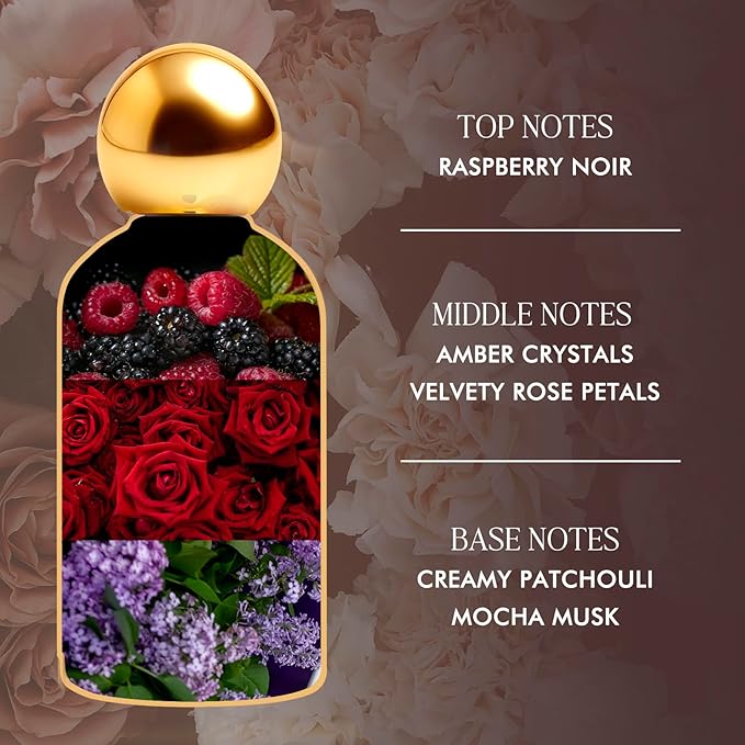 CLESH Body Spray for Women, Fragrance Mist, Nightfall Rose, 120ml/4.2 fl oz