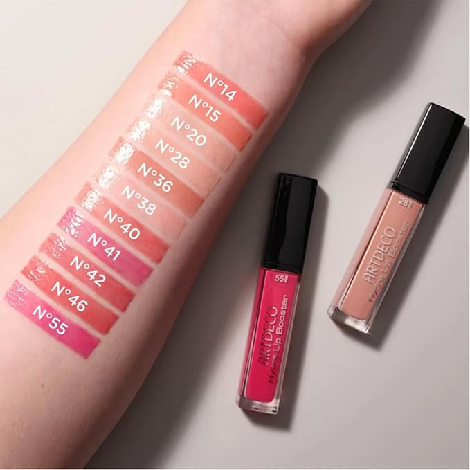 ARTDECO Hydra Lip Booster - Translucent Rose - Hydrating Lip Gloss with Boosting Effect - Hint of Color & Beautiful Shine - Non-Sticky Finish - Lip Care - Lip Oil - Makeup - Hyaluron - 0.21 Fl Oz
