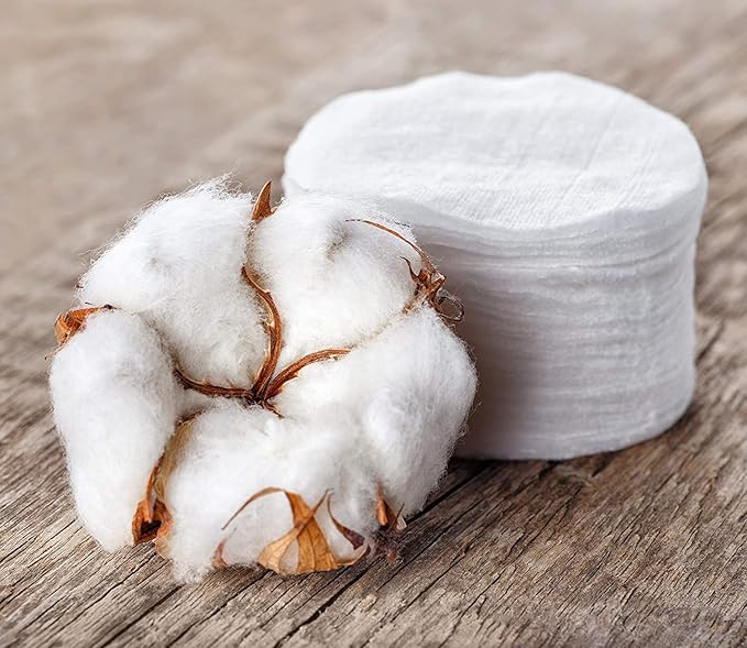 Organyc - 100% Certified Organic Cotton Rounds - Biodegradable Cotton, Chemical Free, for Sensitive Skin (420 Count) - Daily Cosmetics. Beauty and Personal Care