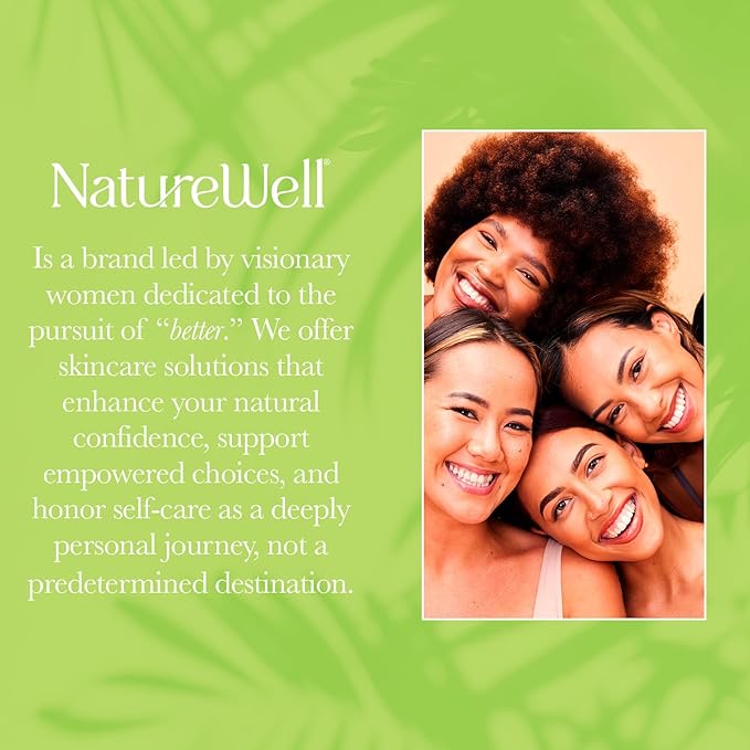 NATURE WELL Dreamy Radiating Shimmer Body Cream, Lightweight, Quick-Absorbing Formula, Delivers Hydration & A Subtle Glow, Scented with Sweet Mandarin, Bergamot, Vanilla Orchid & Pink Sugar, 12 Oz