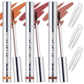 3 Colors Peel Off Lip Liner with Tweezer Kit, Rich Color Matte Finish Lip Tint Stains Makeup Set for Women, Long Lasting, Waterproof, Smudge Proof, For All Skin Types (#1, #3, #5)