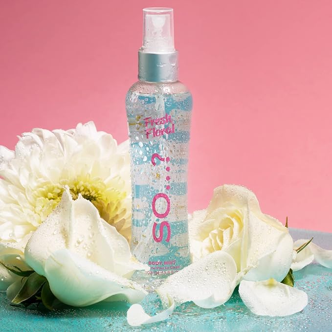 Fresh Floral Body Mist by So...? - Perfume for Women - Ideal Gifts - Body Spray for Women with Citrus, Green Notes and Freesia - 3.5 oz