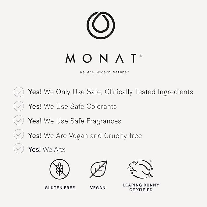 MONAT Smoothing Anti-Frizz Set - Natural Frizz Ease Shampoo & Frizz Dismiss Conditioner for Lightweight Frizz Control and Smooth, Shiny Hair
