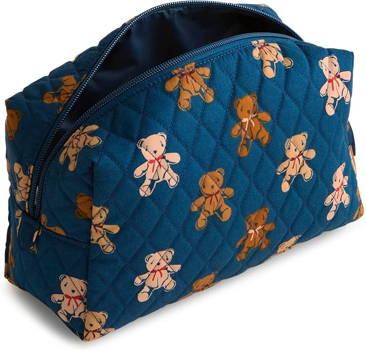 Premium Cotton Large Cosmetic Makeup Bag