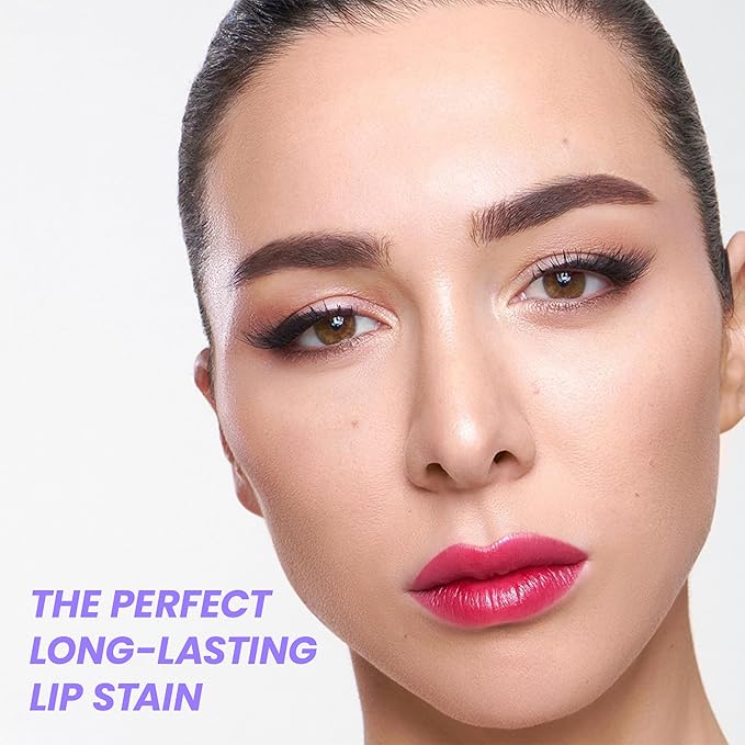 Wonderskin Wonder Blading All Day Lip Stain Peel Off Masque and Reveal Kit - Long Lasting, Waterproof Pink Lip Tint, Transfer Proof Natural Makeup Stain Kit (Sweetheart)