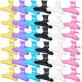 Ondder 48 Pcs Colorful Butterfly Hair Clips for Styling and Sectioning - Pro Claws Clamps for Cutting, Coloring - Hair Accessories for Women Girls