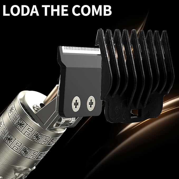 Beard Trimmer for Men-Hair Clippers for Men-Cordless Rechargeable Hair Clipper and Trimmer-Beard Shaver Barbershop（Bronze）